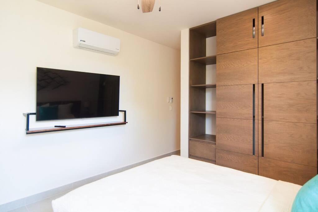 Ground Level Garden Condo At Akumal South By Tao Santamar Exteriör bild