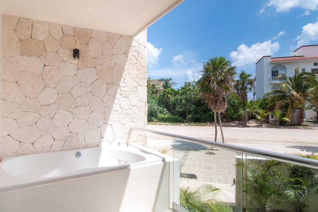 Ground Level Garden Condo At Akumal South By Tao Santamar Exteriör bild
