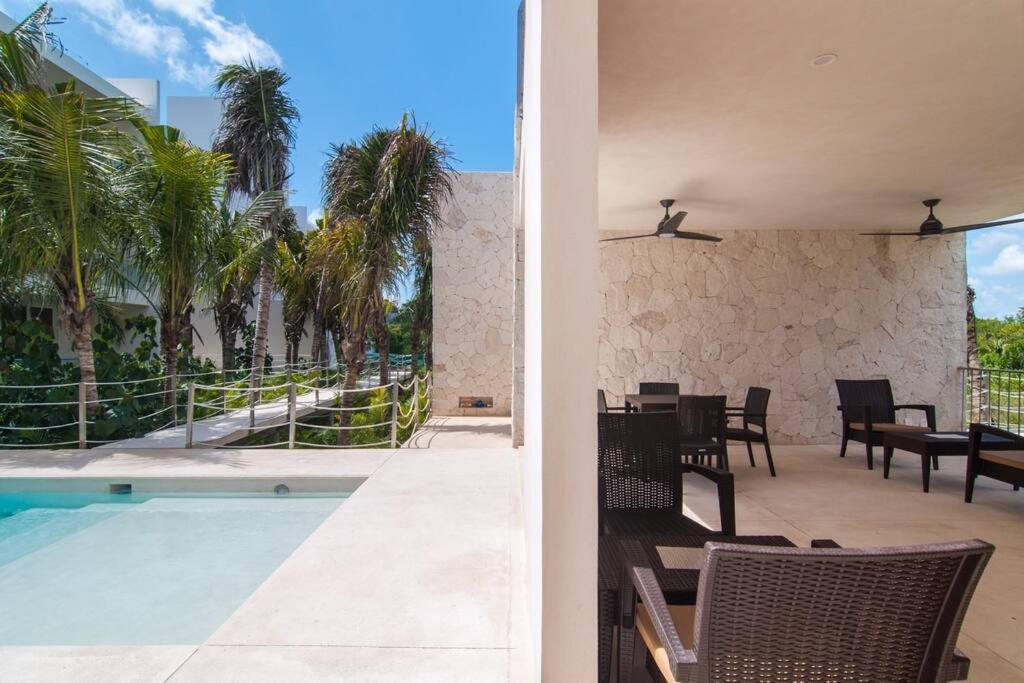 Ground Level Garden Condo At Akumal South By Tao Santamar Exteriör bild