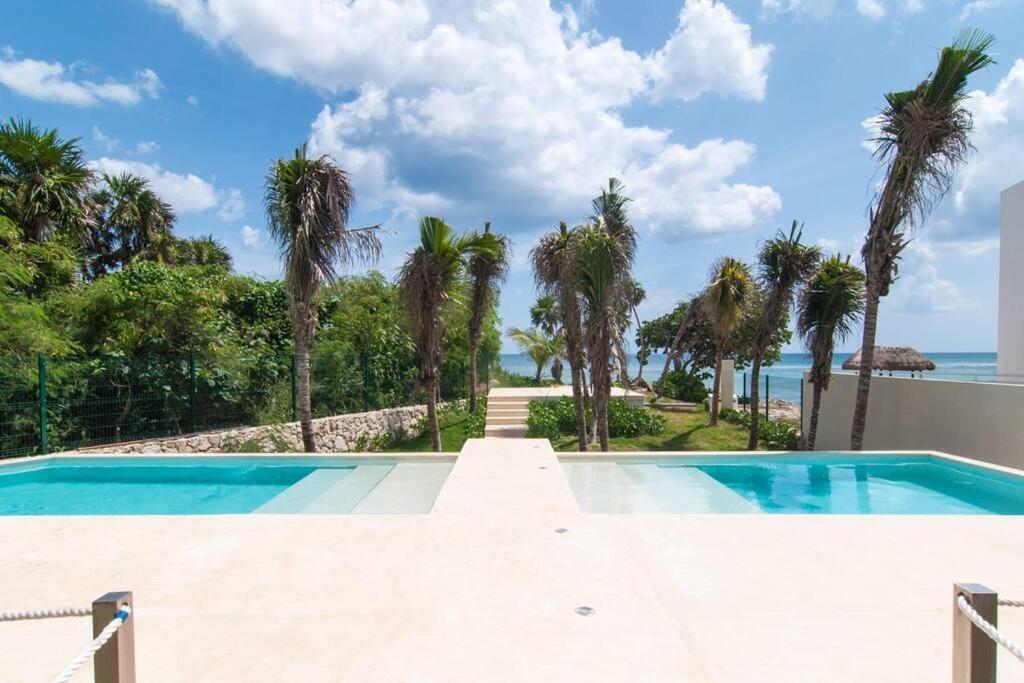 Ground Level Garden Condo At Akumal South By Tao Santamar Exteriör bild