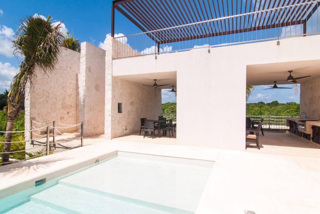 Ground Level Garden Condo At Akumal South By Tao Santamar Exteriör bild