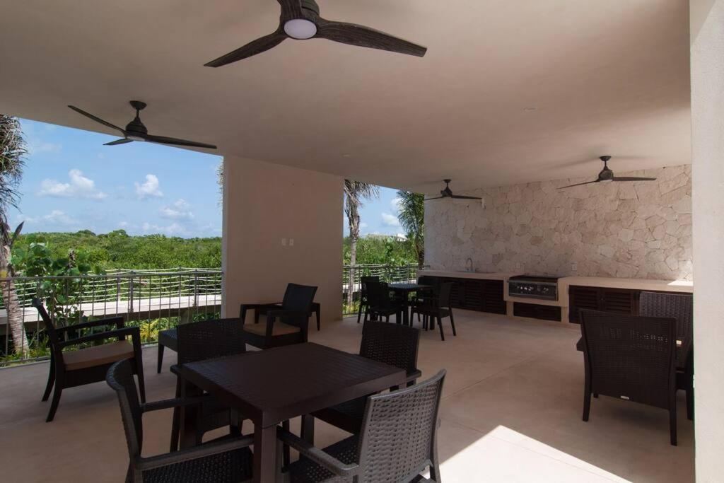 Ground Level Garden Condo At Akumal South By Tao Santamar Exteriör bild