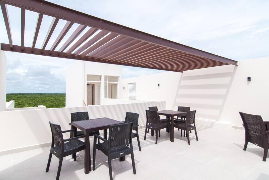 Ground Level Garden Condo At Akumal South By Tao Santamar Exteriör bild